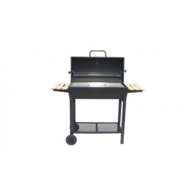 Barbacoa Carbon Barril Dos Mesas Auxiliares 120X53X102CM NATUUR