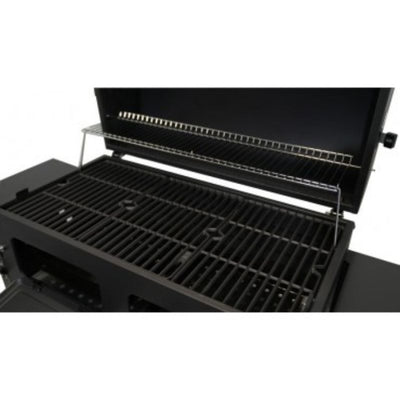Barbacoa Carbon Dos Mesas Auxiliares 162,5 X 64 X 108,5 CM KY4524A NATUUR