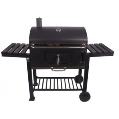 Barbacoa Carbon Dos Mesas Auxiliares 152,5 X 65 X 127 CM KY4524HG NATUUR