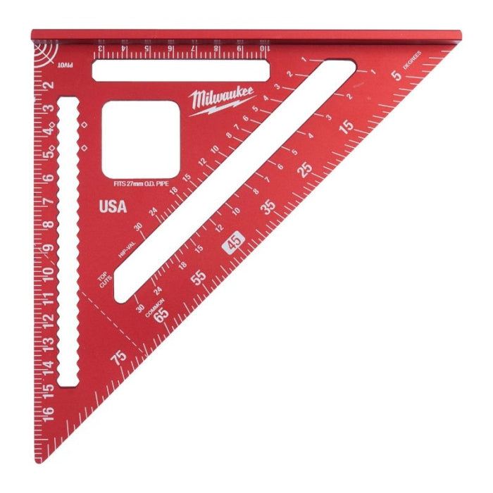 Escuadra Carpintero Metrica 18X18CM 4932472124 MILWAUKEE