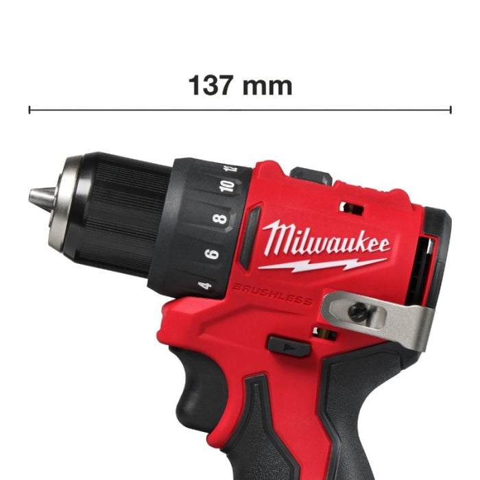 Taladro Atornillador M12 BL 2 BAT 2AH M12BLDDRC-202C 4933499686 MILWAUKEE