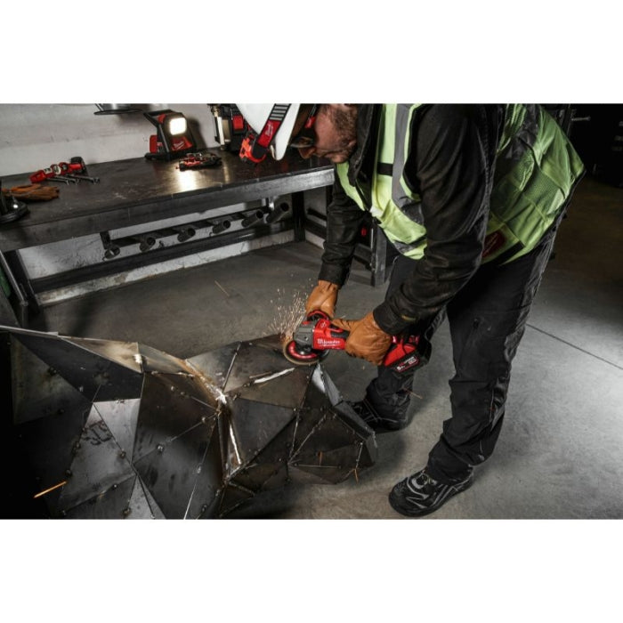 Amoladora Angular 125MM  M18 FUEL 2 BAT 5AH RAPIDSTOP M18FSAG125XB-502X 4933478430 MILWAUKEE