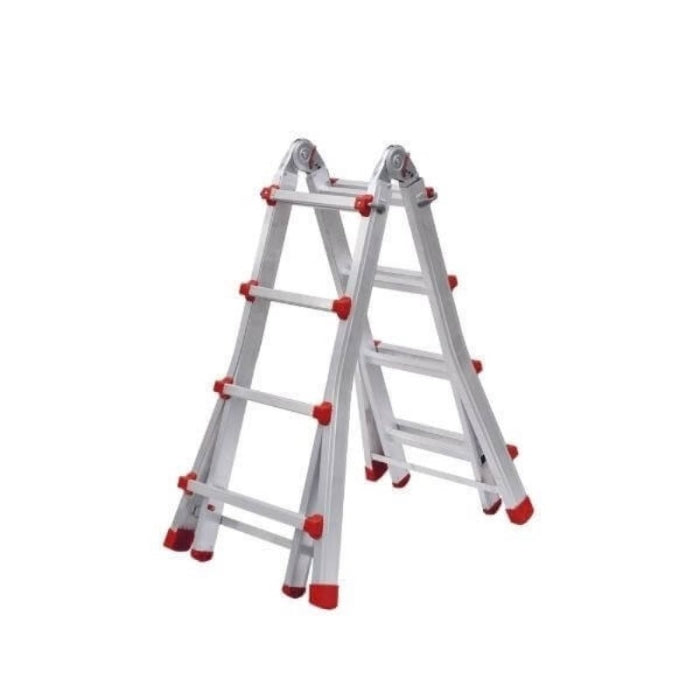Escalera Multiposicion Telescopica 4X4 Peldaños Aluminio FERROTECH