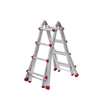 Escalera Multiposicion Telescopica 4X4 Peldaños Aluminio FERROTECH