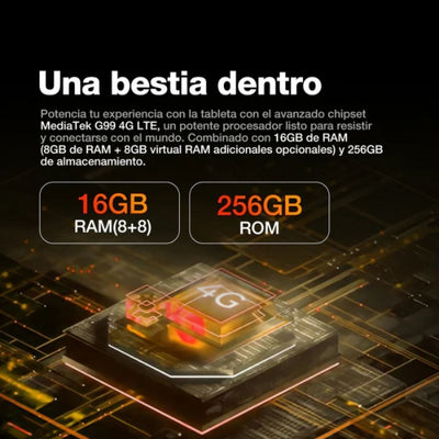 Tablet Regurizado AGM PAD P2 ACTIVE IP68 IP69K 8+8GB RAM + 256MB ROM 8000MAH