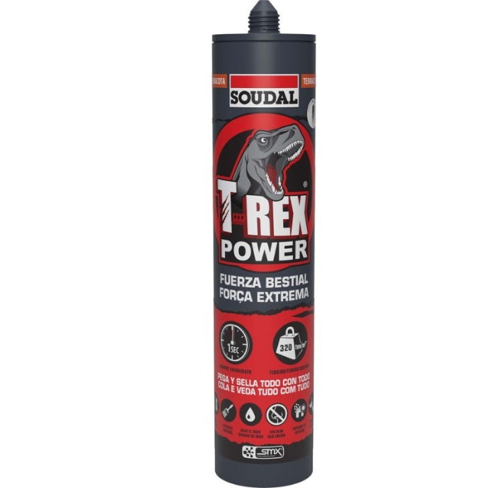 Adhesivo Sellador T-REX Terracota 290ML SOUDAL