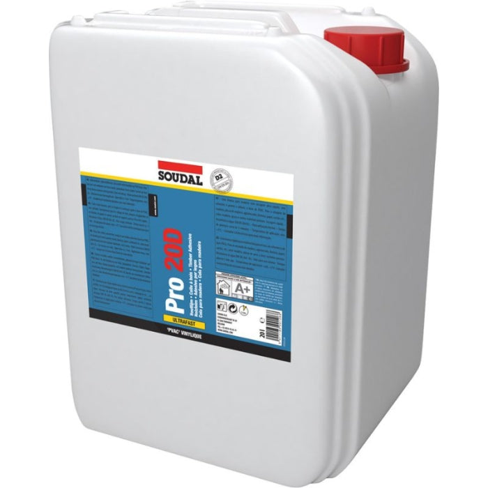 SOUDAL/COLA BLANCA 20 KG RAPIDA PRO 20D