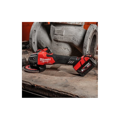 Amoladora Angular Con Velocidad Variable M18 FUEL 125MM Con Rapidstop M18FSAGV125XB-0X 4933478436 MILWAUKEE