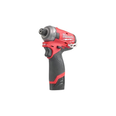 Atornillador de Impacto Silencioso Subcompacto M12 FUEL SURGE 1/4 HEX M12FQID-202X 4933464973 MILWAUKEE