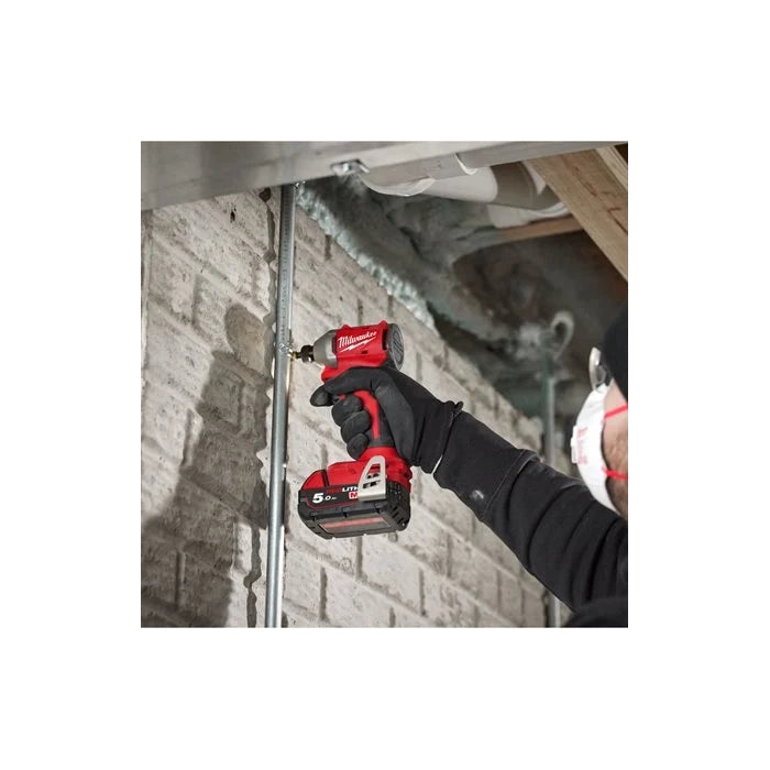 Atornillador de Impacto Sin Escobillas M18 1/4 HEX M18BLIDR-502X 4933492843 MILWAUKEE