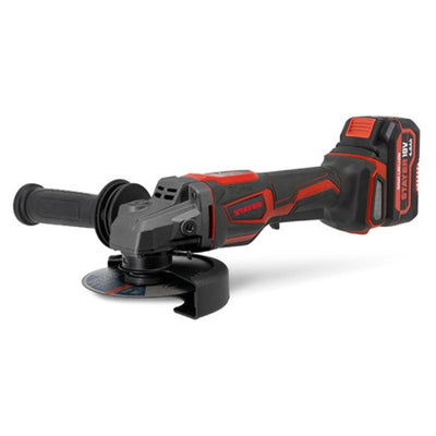 Amoladora Angular 18V. 115mm. Cuerpo reducido AGB XTREM L2026 Paddle switch. (2 Batera 6.0Ah) + MALETIN STAYER