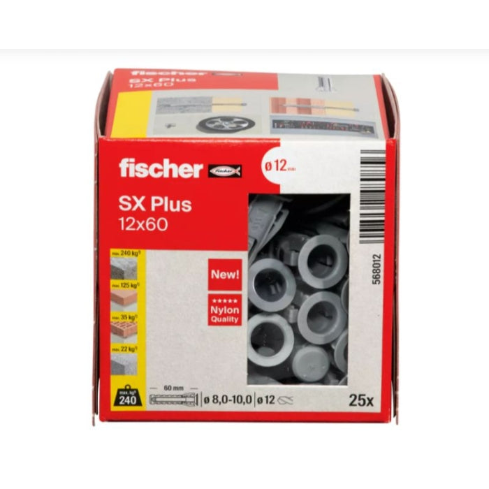Taco SX Plus 12x60 (25 UDS) 568012 FISCHER