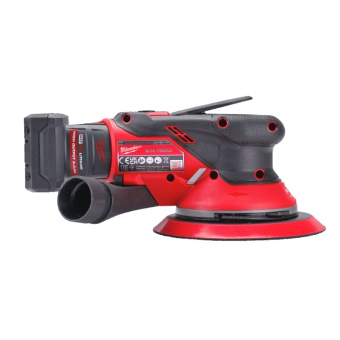 Lijadora Rotorbital M12 FUEL DE 150MM Y 5MM DE RBITA M12FROS5-502X 4933493651 MILWAUKEE