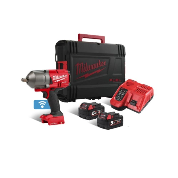 Llave De Impacto De Alto Par M18 FUEL ONE-KEY 1/2 Con Anillo M18ONEFHIWF12-502X 4933459727 MILWAUKEE