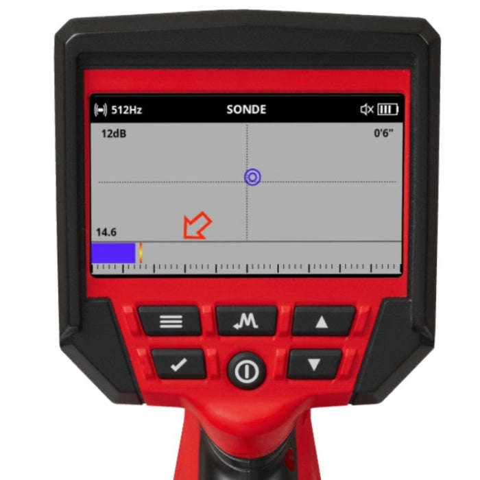 Localizador Subterráneo M12 M12PL-0 4933471995 MILWAUKEE