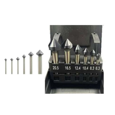 Juego De Avellanadores P/Metal 6PZ FERROTECH N05- 28416