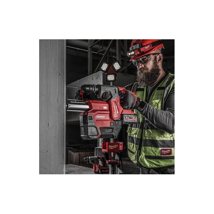 Martillo Combinado SDS-PLUS M18 FUEL ONE-KEY 26MM Con FIXTEC Y Extractor De Polvo M18ONEFHXDEL-552C 4933478506 MILWAUKEE