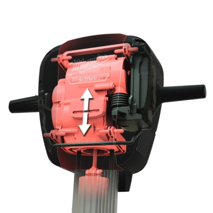 Martillo Demoledor K-HEX 28MM 26KG K2628H 4933471685 MILWAUKEE