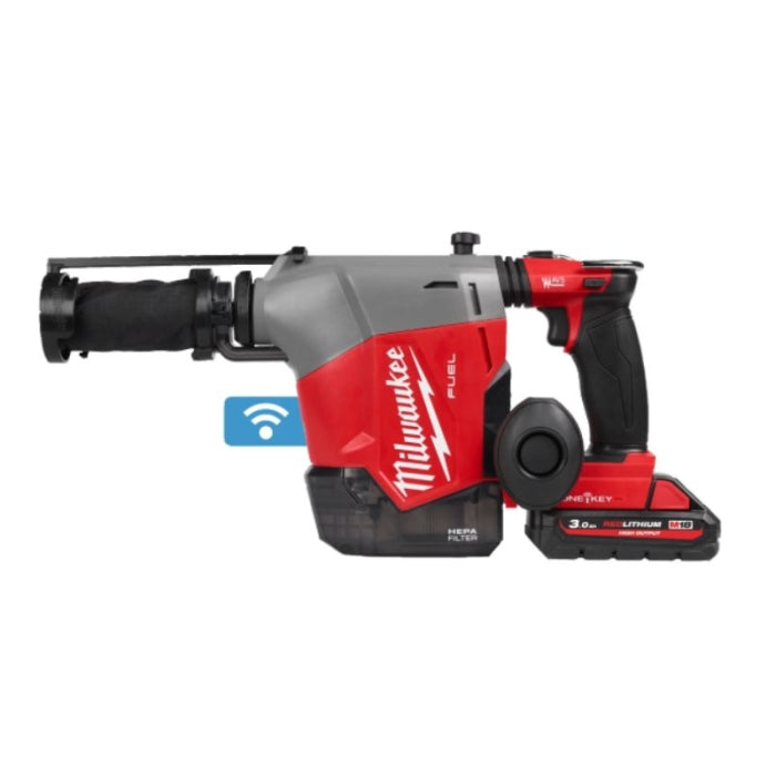 Martillo Rotativo SDS-PLUS M18 FUEL ONE-KEY 16MM Con Extrartor De Polvo M18FHAFOH16-302X 4933493533 MILWAUKEE