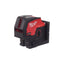 Nivel Láser De 2 Lineas Y Plomada M12 M12CLLP-0C 4933478101 MILWAUKEE