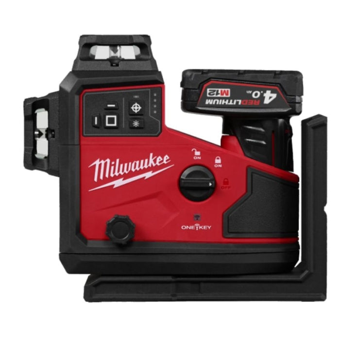 Nivel Láser De 3 Líneas Autoalimentación M12 M12A3PLO-401C 4933499002 MILWAUKEE