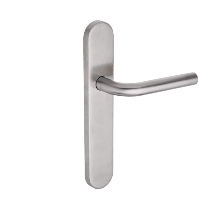 Juego Manilla Placa L Inox BRASSOCHO Mod. 8511
