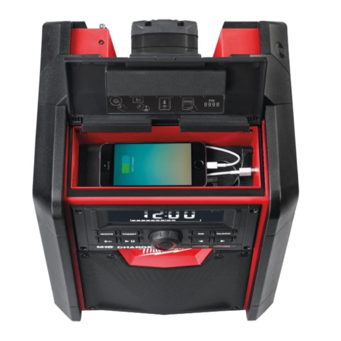 Radio/Cargador De Trabajo M18 Con Bluetooth M18RC-0 4933446639 MILWAUKEE
