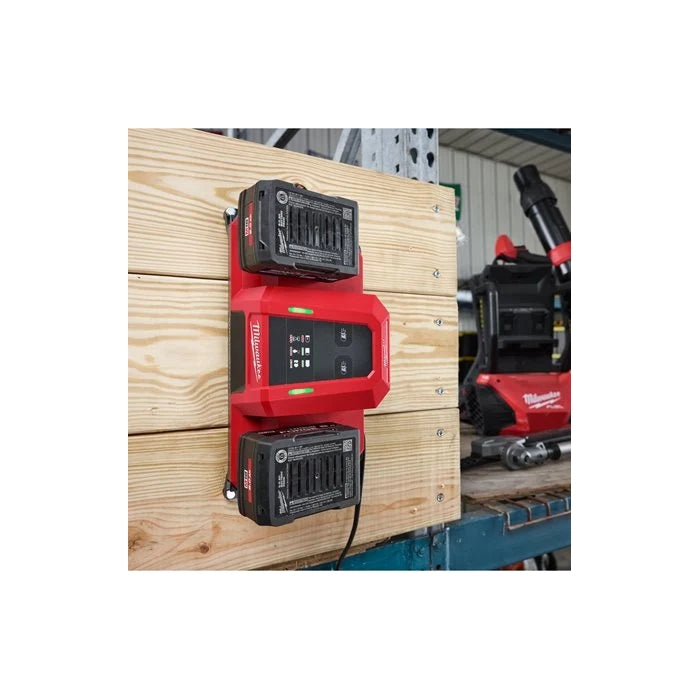 Super Cargador Rápido Doble Puerto M18 Con Soportes De Fijación M18MDBSC 4932498557 MILWAUKEE