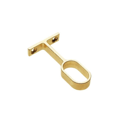 SOPORTE CENTRAL OVAL 30X15 DORADO