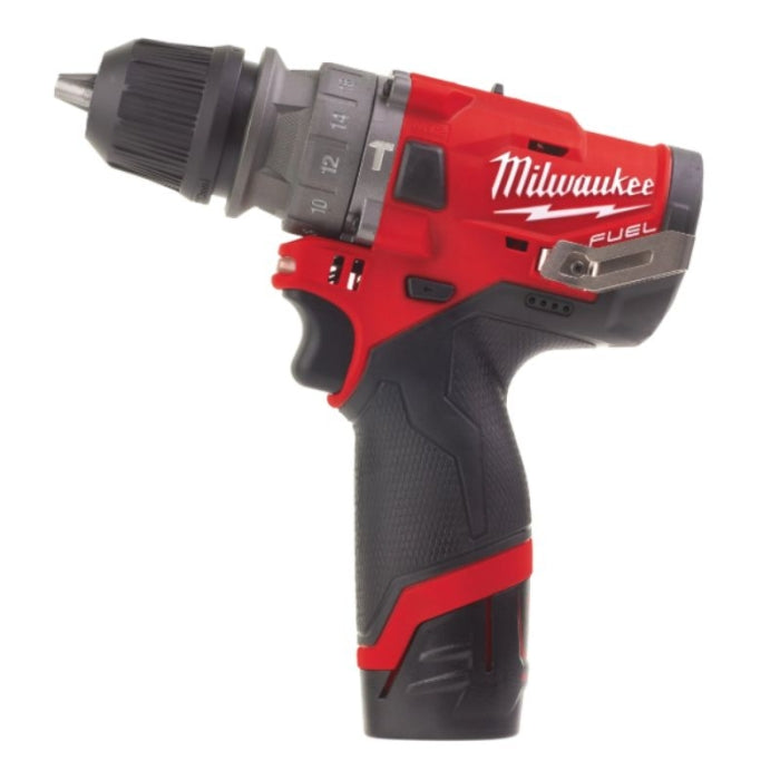 Taladro Percutor Subcompacto M12 FUEL Con Portabrocas Desmontable M12FPDX-202X 4933464136 MILWAUKEE