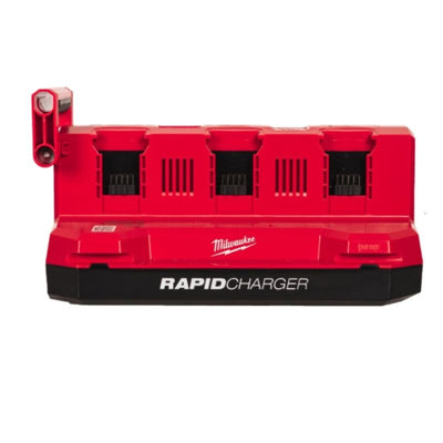 Cargador Rápido De 6 Bahías M18 PACKOUT M18MPC6 4932498551 MILWAUKEE