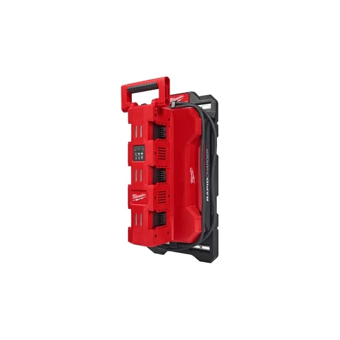 Cargador Rápido De 6 Bahías M18 PACKOUT M18MPC6 4932498551 MILWAUKEE