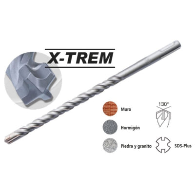 Broca SDS-PLUS X-TREM 14x210mm 28178 FERROTECH N05
