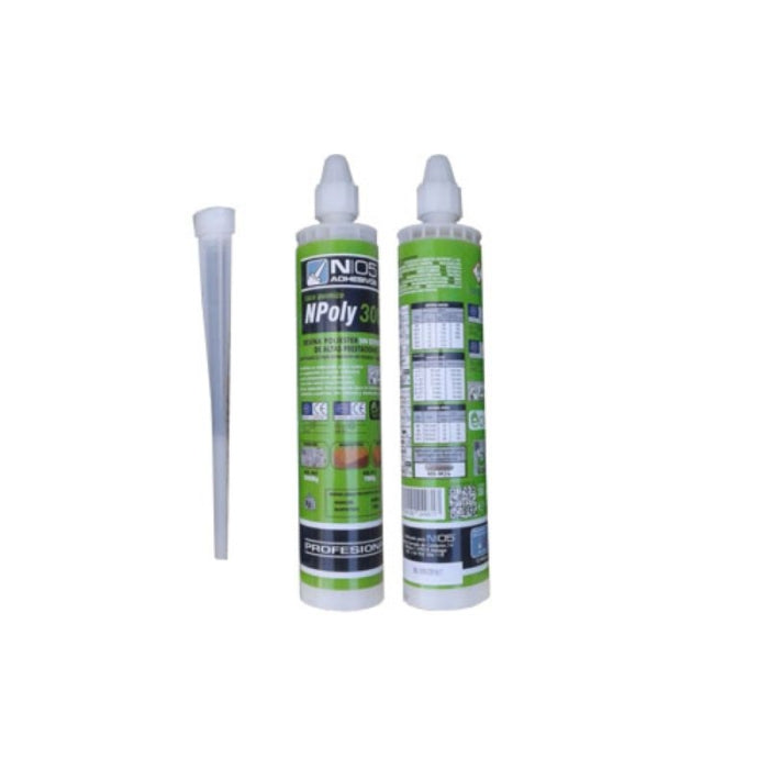 Anclaje Químico Poliéster Npoly Sin Estireno 410ML+MIXER 25097 N05