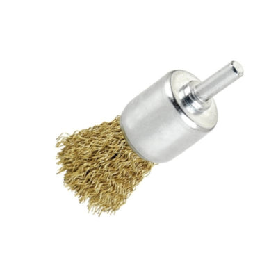 Cepillo Brocha C/Vastago Alambre Ondulado 25MM. 24095 FERROTECH