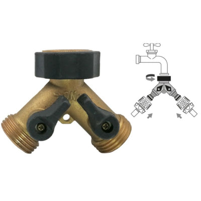 Adaptador Riego 2 Vias 3/4 LATON 27121 FERROTECH