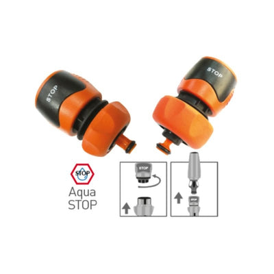 Conector De Rápido Riego Aqua Stop 1/2 24316 FERROTECH
