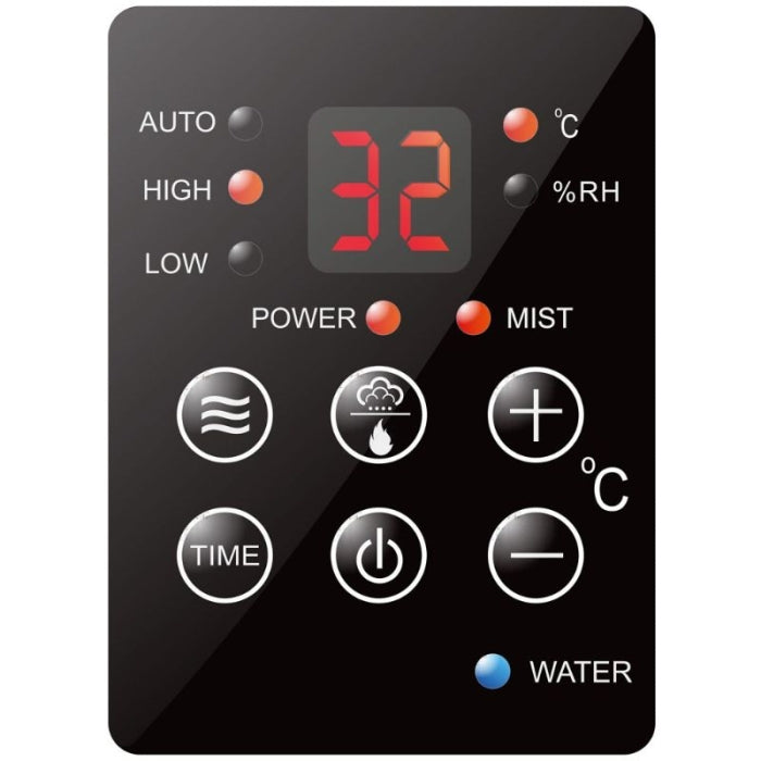 Calefactor Eléctrico Humificador 2000W Cerámico VIVAHOGAR