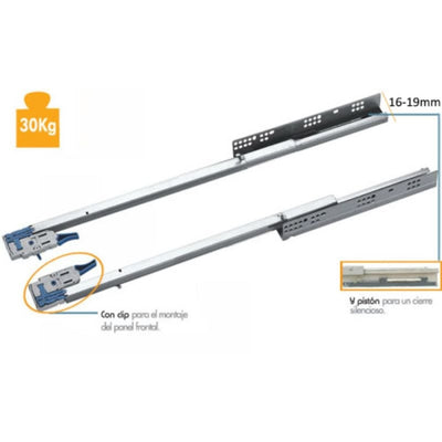 Juego Guía Cuadro Soft Gatillo (3D) 450mm 20962 NOBATECH N05