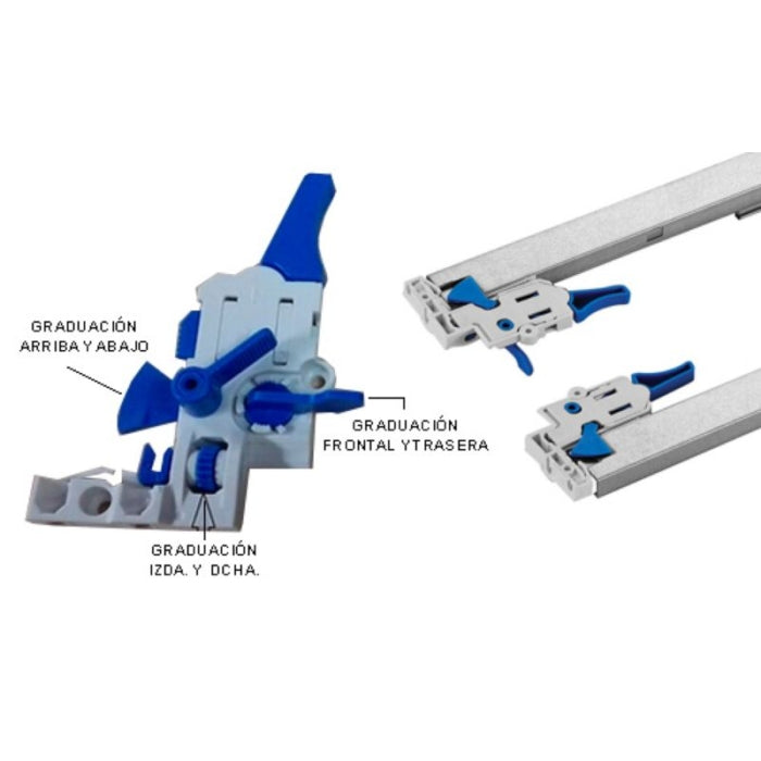 Juego De Gatillos Frontal Guía Cuadro 3D 26683 NOBATECH N05
