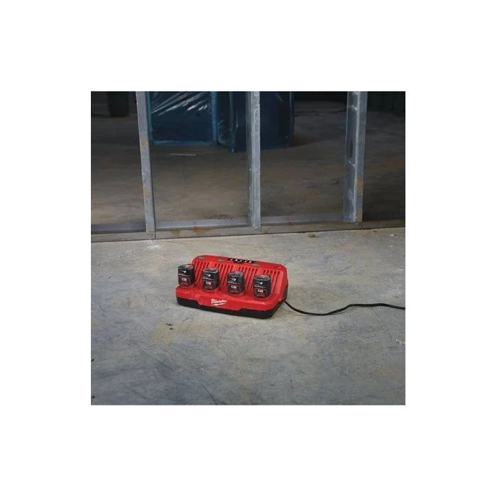 Cargador Multipuerto M12 M12C4 4932430554 MILWAUKEE