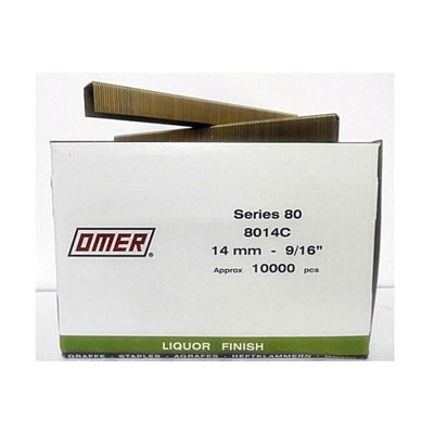 Grapa 80X14 Z  (CAJA 10 MIL) 6601401 OMER