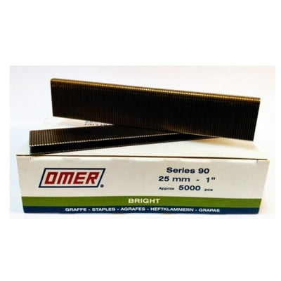 Grapa 90X25 L  (CAJA 5 MIL) 6702502 OMER