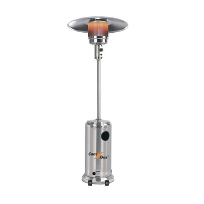 Estufa De Exterior A Gas Con Ruedas, Inox 65100 COMGAS