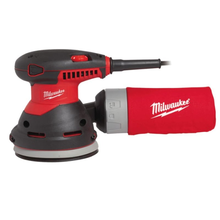 Lijadora Rotorbital DE 300W 125MM ROS125E 4933433180 MILWAUKEE