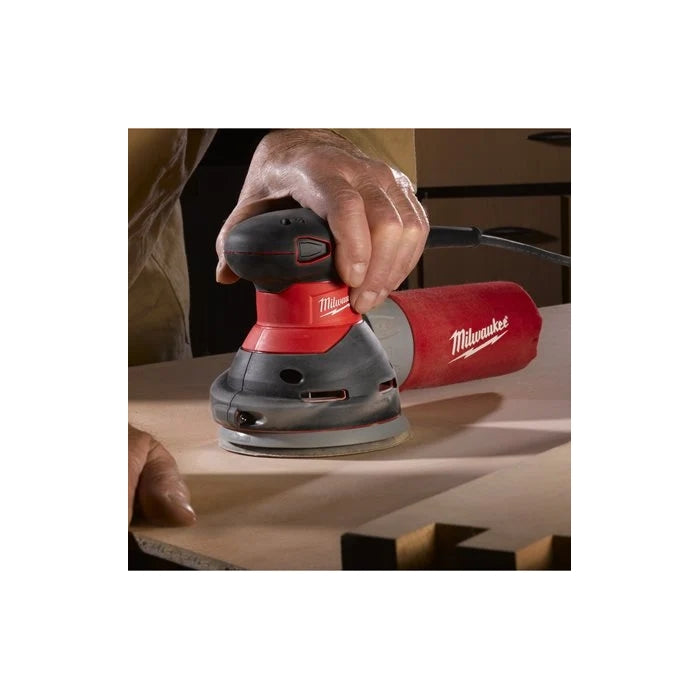 Lijadora Rotorbital DE 300W 125MM ROS125E 4933433180 MILWAUKEE