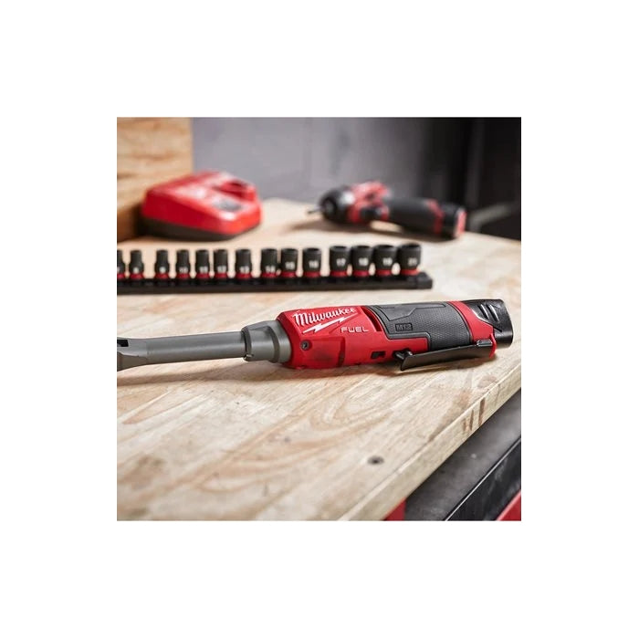 Llave De Carraca De Alta Velocidad De Cuello Largo M12 FUEL 3/8 M12FHIR38LR-0 4933480791 MILWAUKEE