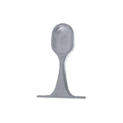MICEL/SOPORTE OVAL CERRADO 25MM NIQUEL