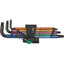 Juego Llaves Acodadas BLACKLASER 950/9 HEX-PLUS Multicolor 1 05022089001 WERA