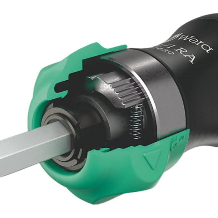 Destornillador Carraca Extensible KRAFTFORM KK28RA1 (6 PIEZAS) 05051519001 WERA